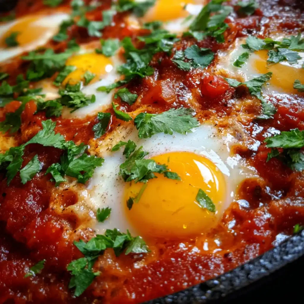 One Pot Shakshuka Recipe With Fresh Tomatoes