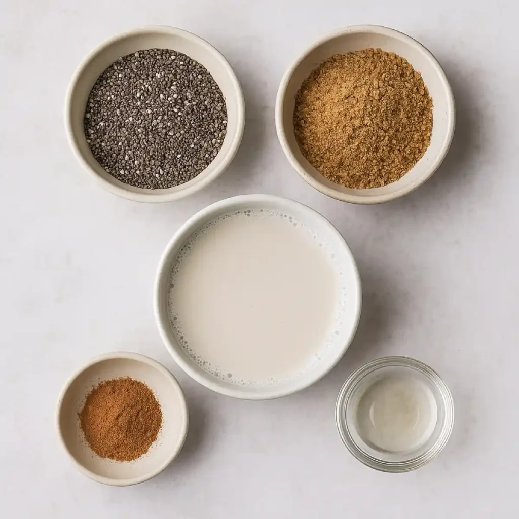 Bariatric Seed Recipe Overnight Ingredients