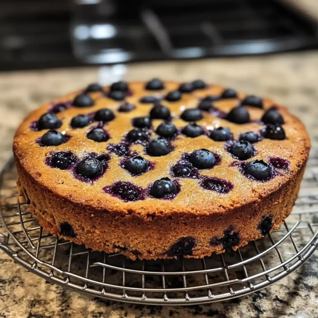 Blueberry Almond Butter Cake Recipe