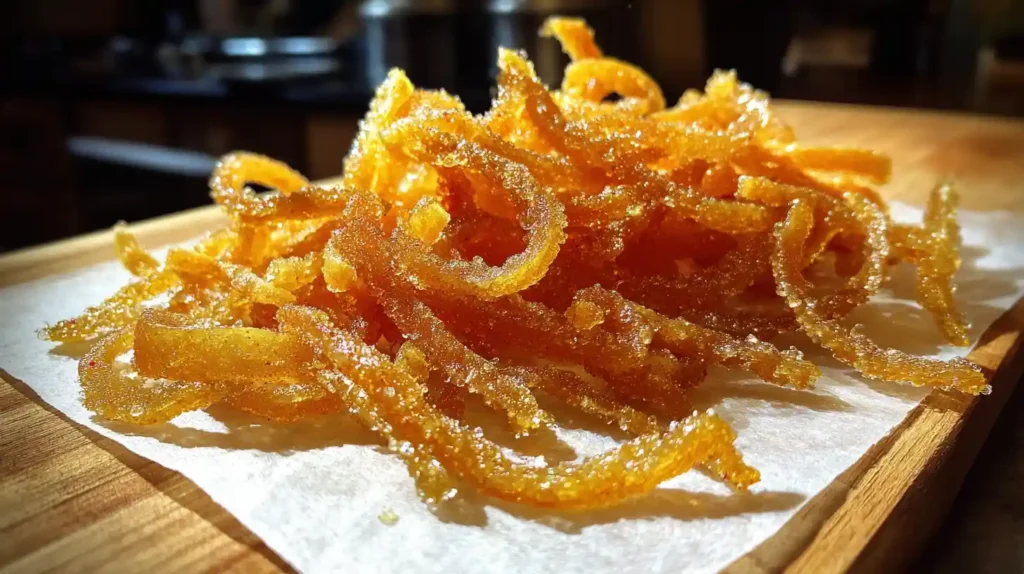 Candied Apple Peel Recipe