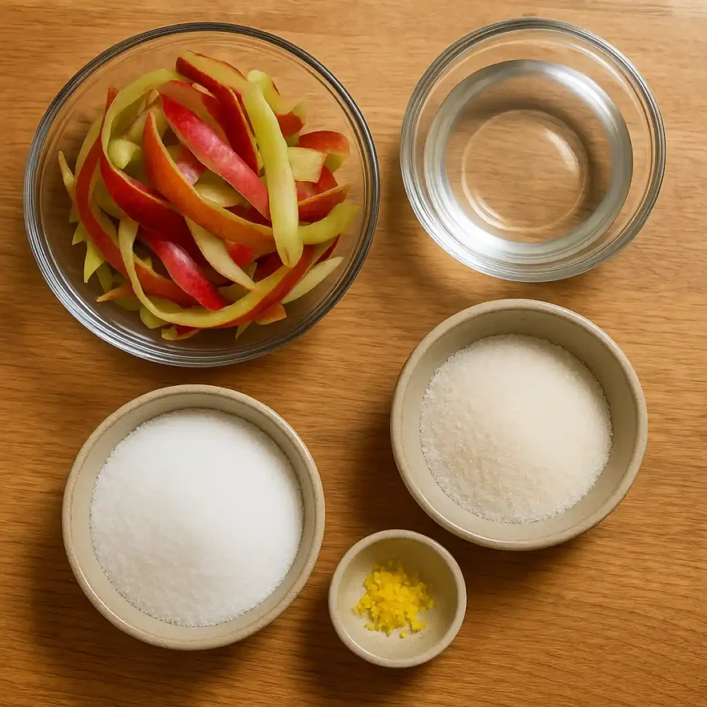 Candied Apple Peel Recipe 2 Candied Apple Peel Recipe Ingredients