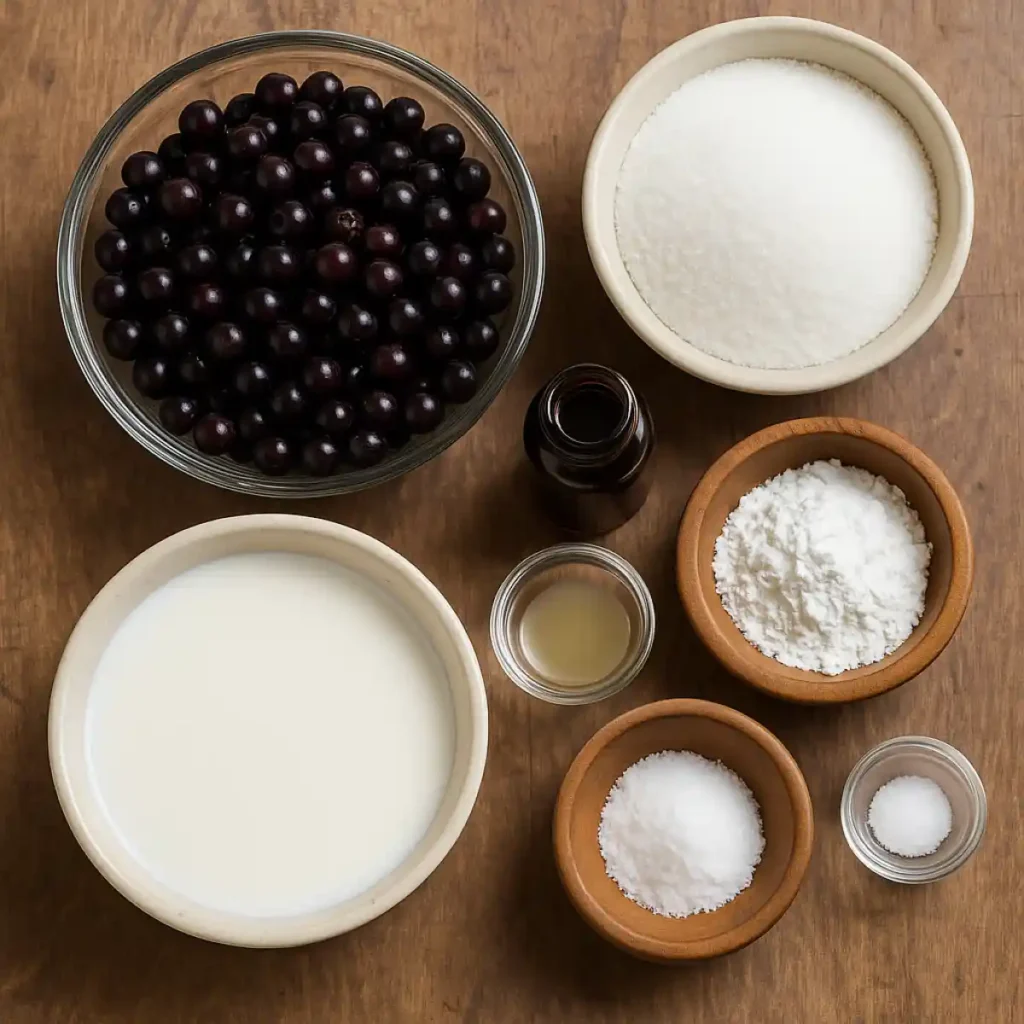 Chokecherry Pudding Recipe Ingredients