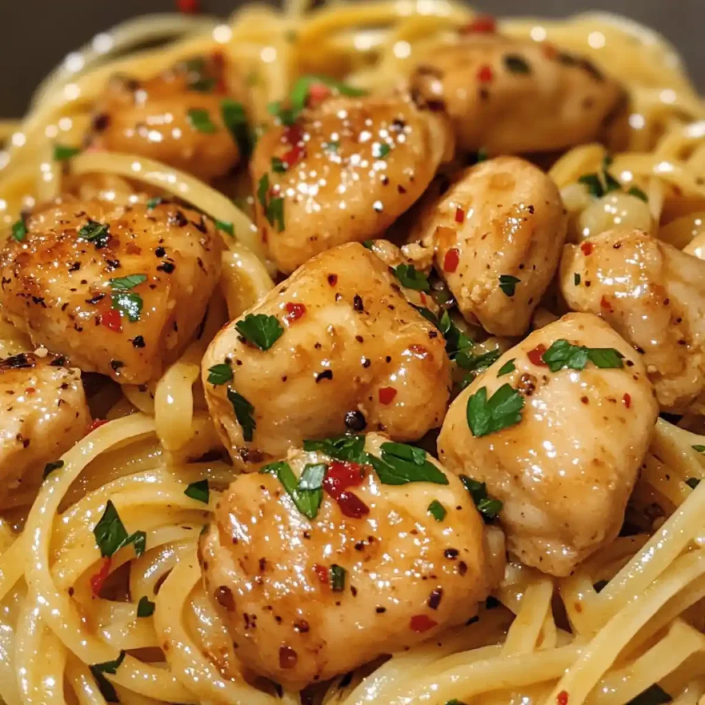 Cowboy Butter Chicken Linguine 