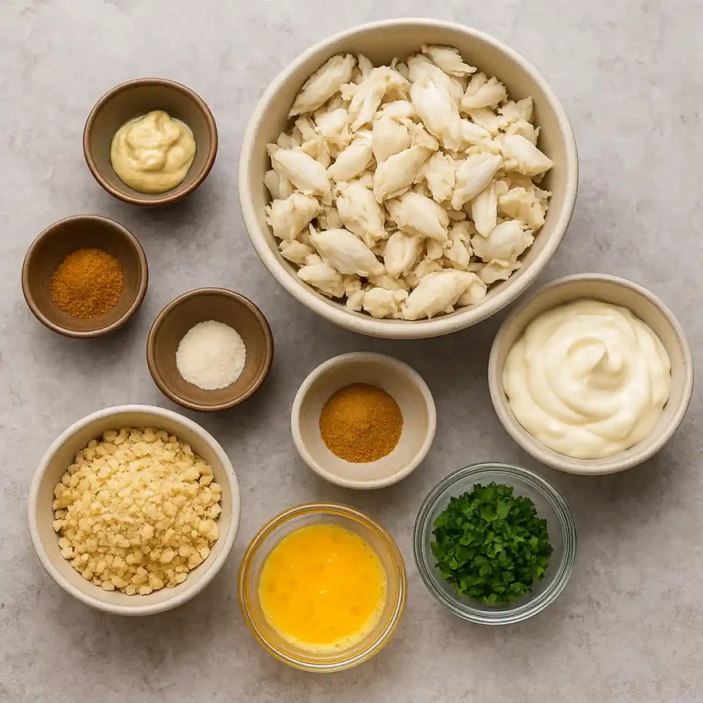 Crab Bombs Recipe Ingredients