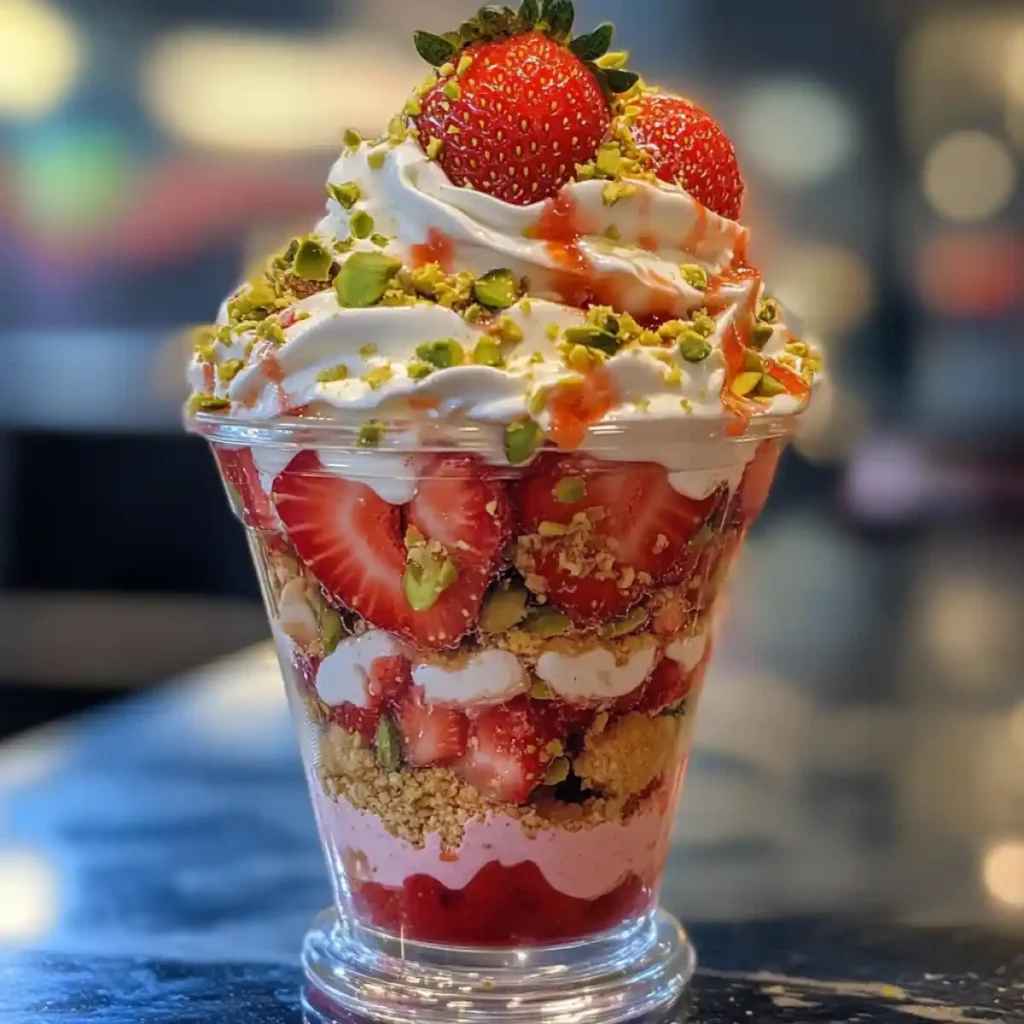 Dubai Strawberry Cup Recipe 1