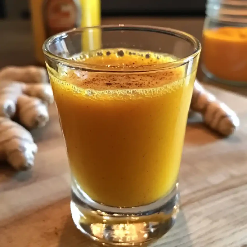 Turmeric Ginger Shot Recipe 