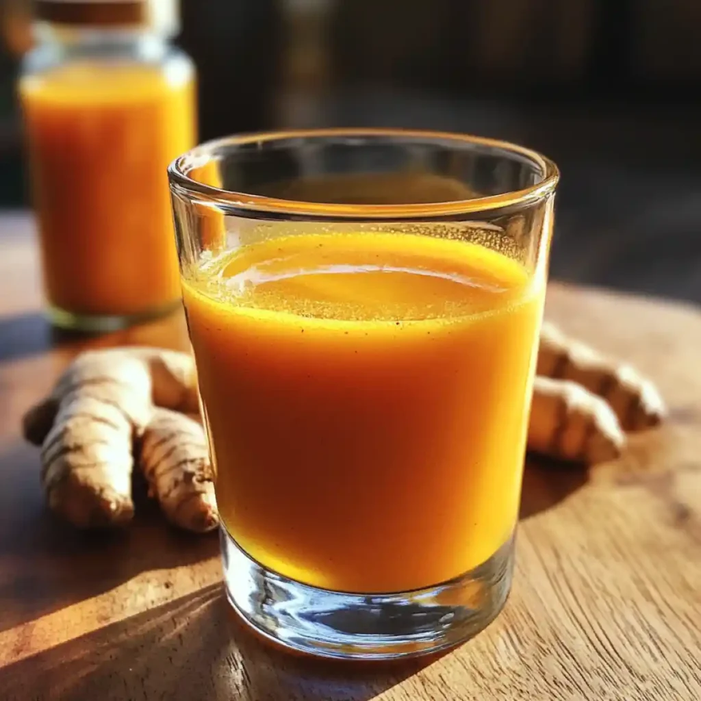 Turmeric Ginger Shot Recipe