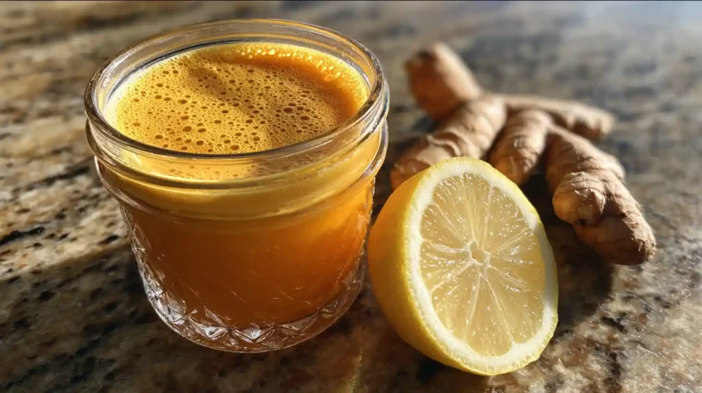 Turmeric Ginger Shot Recipe