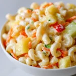 Filipino Style Apple Macaroni Salad