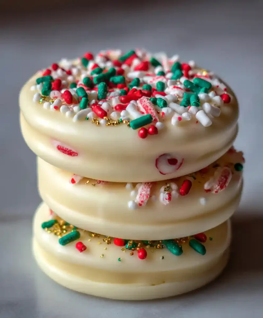 White Chocolate Covered Oreos Recipe