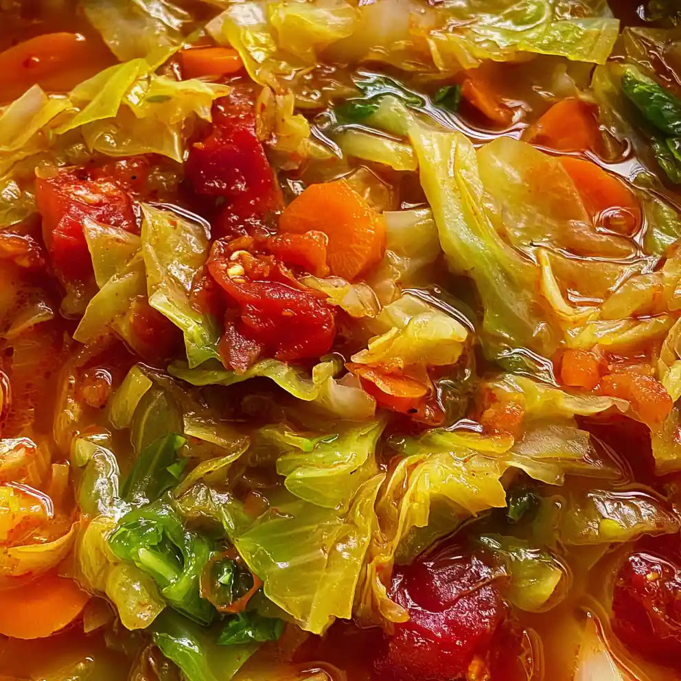 Cabbage Soup Recipe Hearty Tomato Carrot Medley