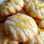 Soft Lemon Cookies With Glaze And Zest 1759044178.9663224