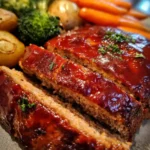Turkey Meatloaf Recipe Glazed Sheet Pan Dinner 1758652147.8031316