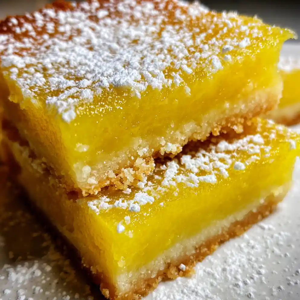 Zesty Lemon Bars With Buttery Shortbread Crust 6 Zesty Lemon Bars with Buttery Shortbread Crust
