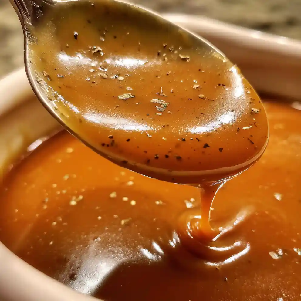 brown gravy recipe with drippings Rich Pan Sauce