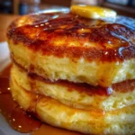 Golden Diner Pancake Recipe Classic Stacked Breakfast 1758835648.9654396