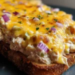Open Faced Tuna Melt Recipe With Cheddar Cheese 1758906816.1324403