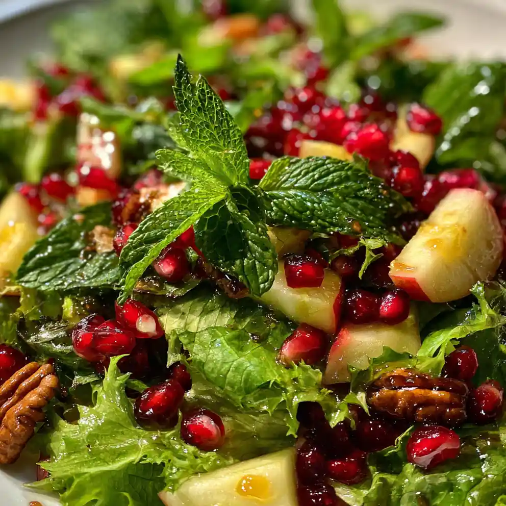 rosh hashanah salad recipe with Pomegranate Seeds