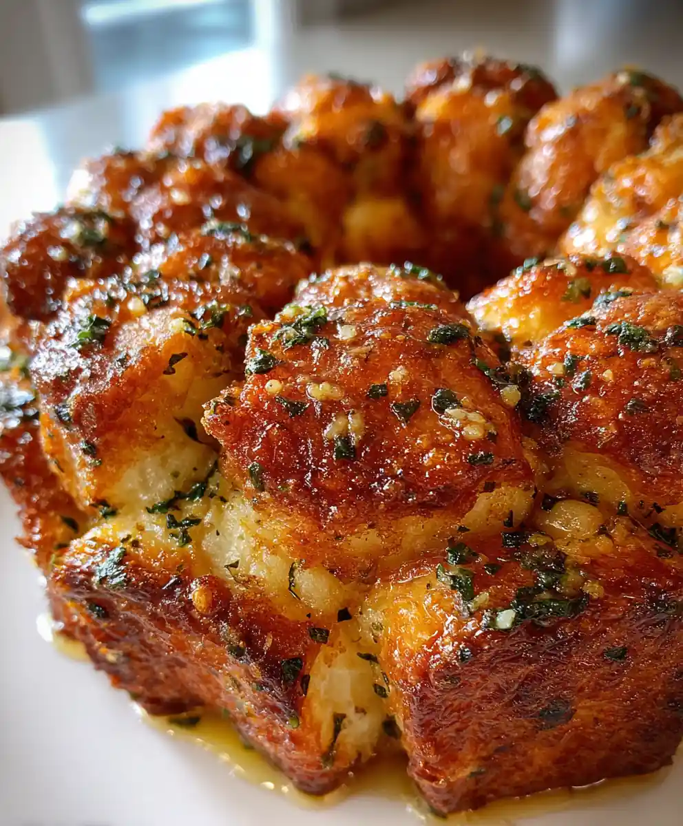 Savory Monkey Bread Recipe With Garlic And Herbs 7 savory monkey bread recipe with Garlic and Herbs