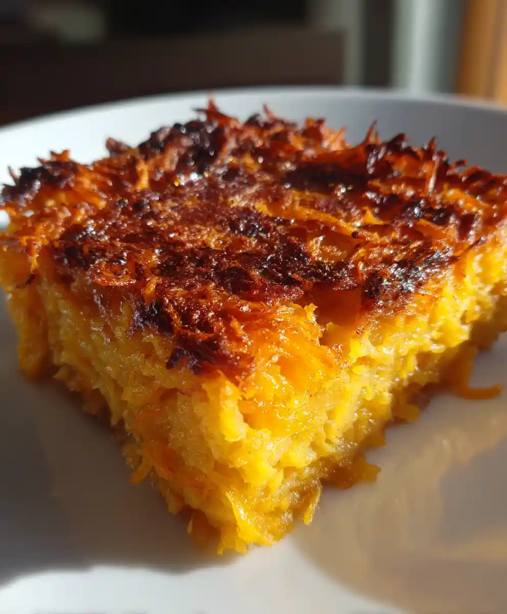 sweet potato kugel recipe with Cinnamon
