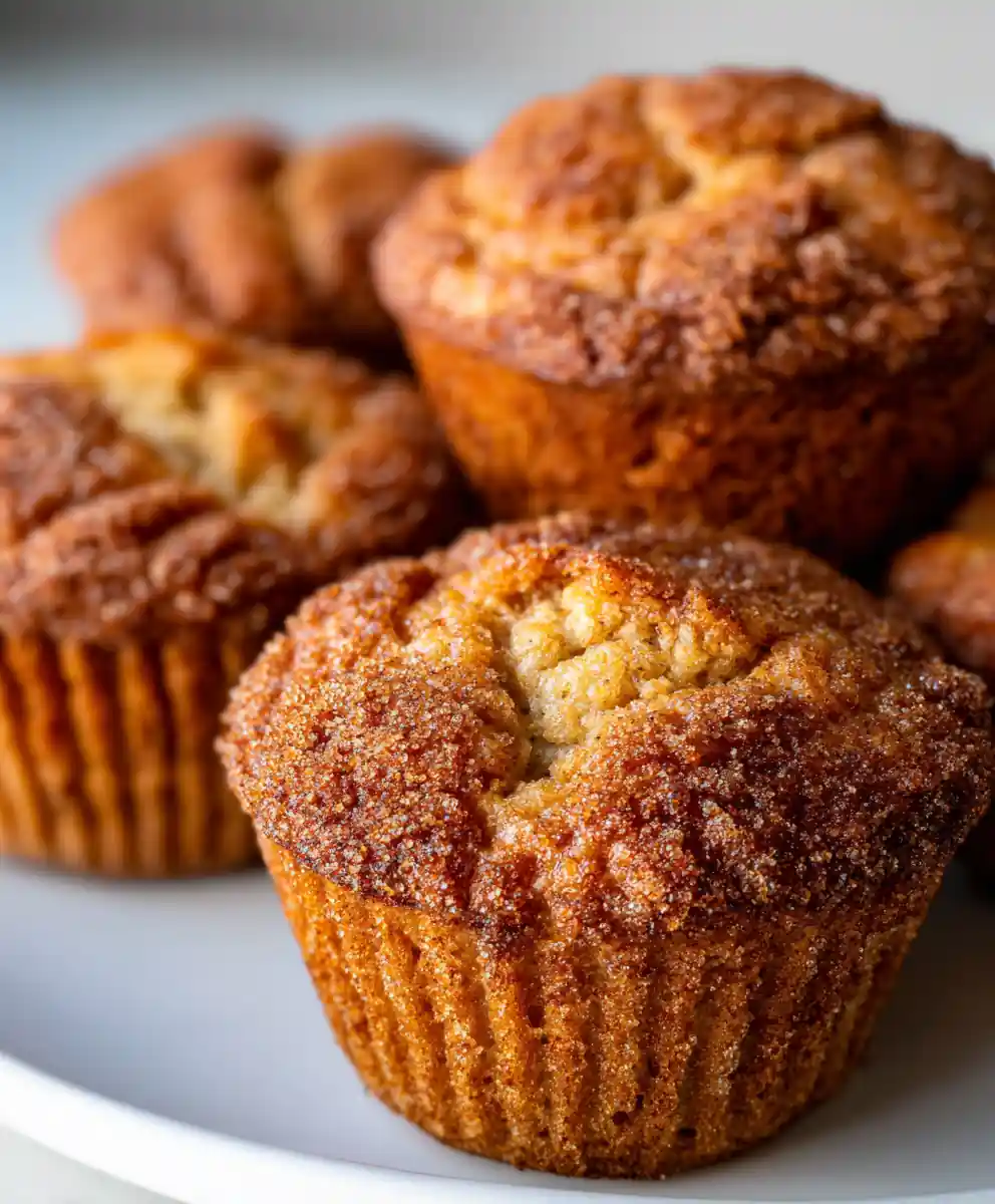 Applesauce Muffins Cinnamon Spice