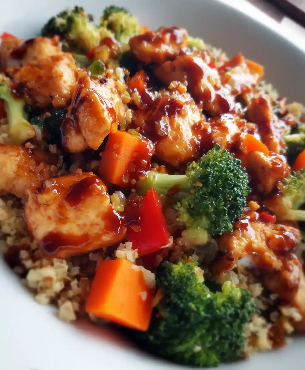 Cauliflower Rice recipe Stir-Fry Bowl