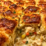 Chicken Pot Pie Casserole With Flaky Crust 1759501652.9188435