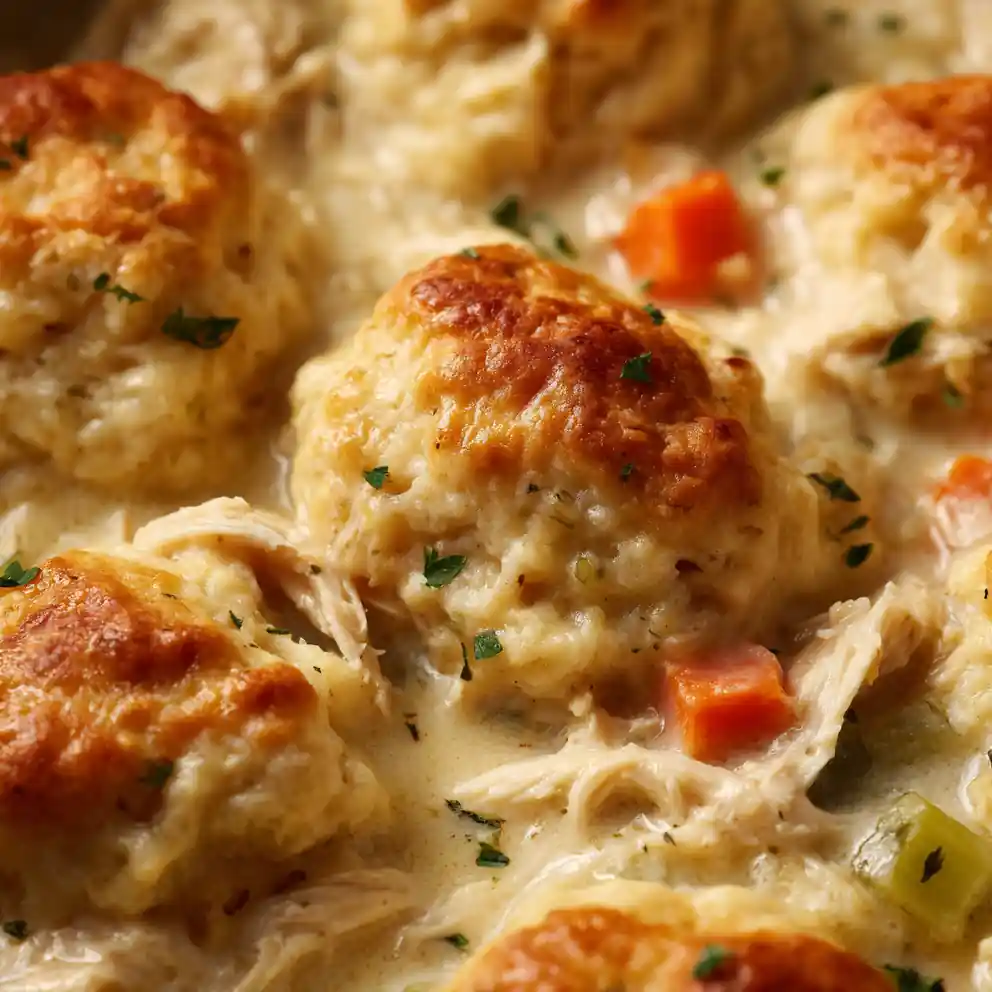 Chicken and Dumplings Crock Pot Comfort Stew