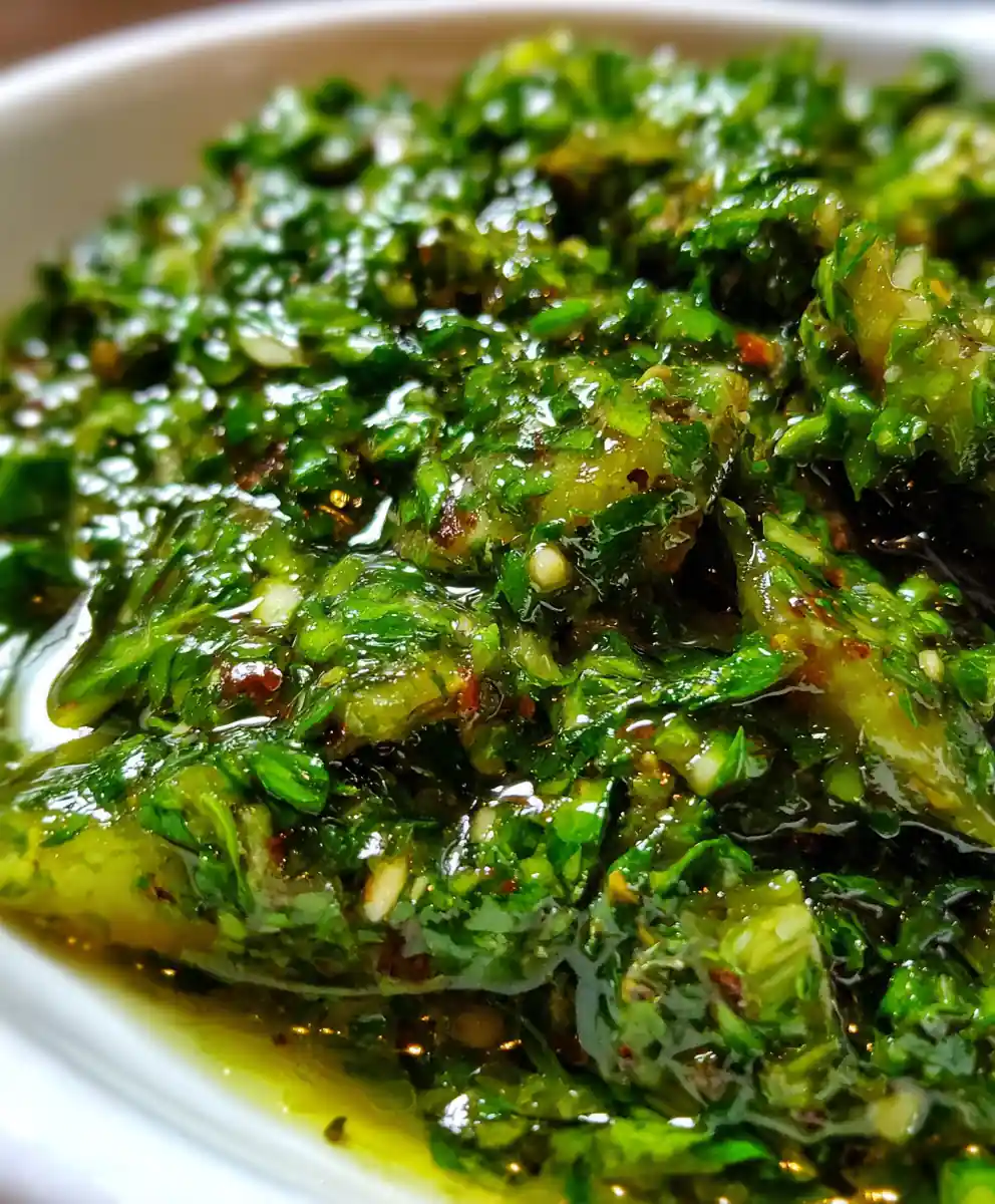 Chimichurri Sauce Recipe Fresh Herb Blend