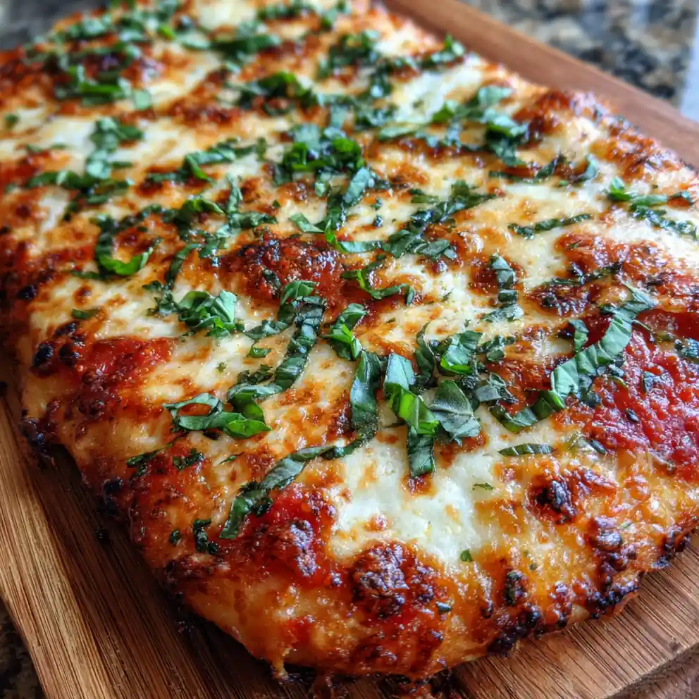 Flatbread Pizza Recipe Crispy Skillet Margherita