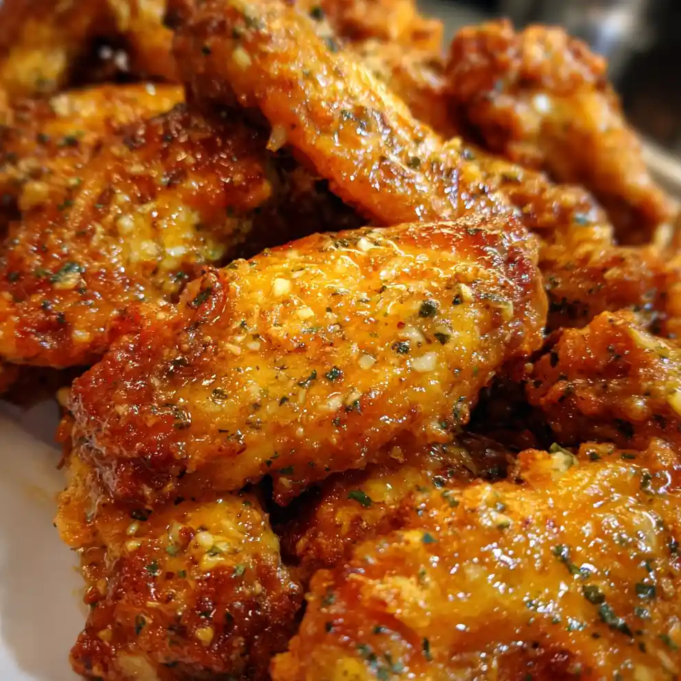 Garlic Parmesan Wings Air-Fryer Method