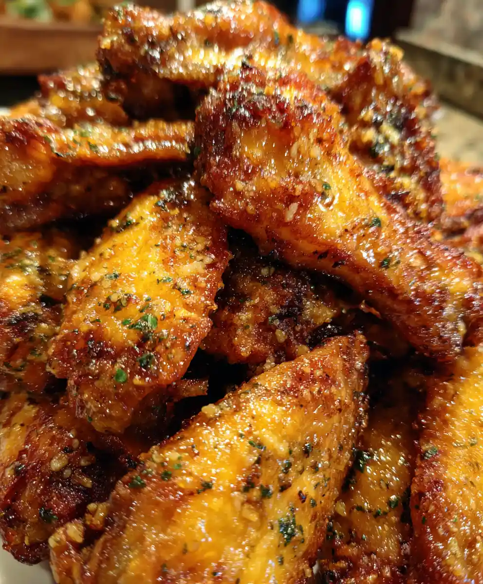 Garlic Parmesan Wings Air-Fryer Method