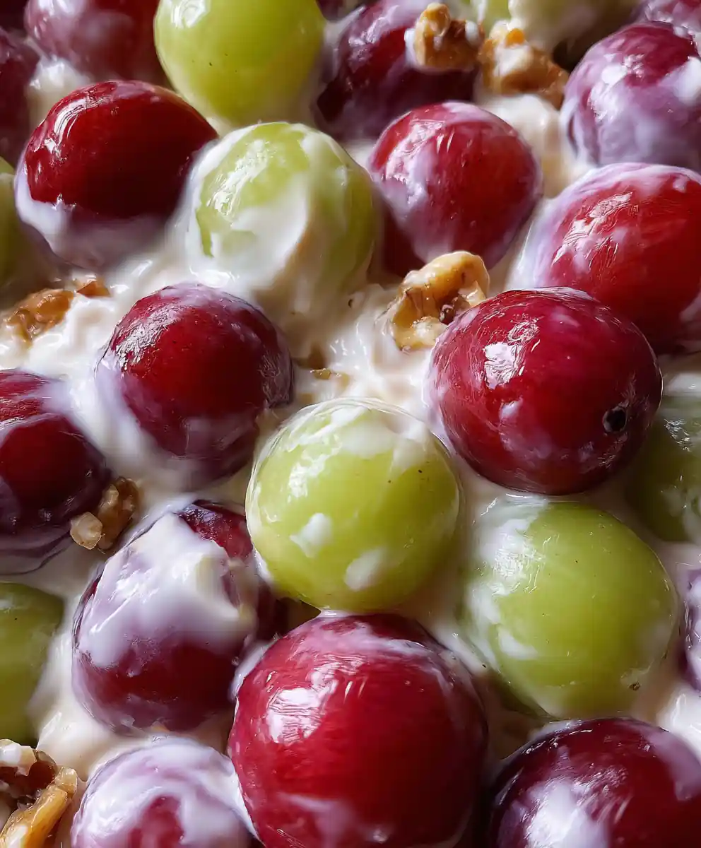 Grape Salad Recipe With Creamy Topping 7 Grape Salad Recipe with Creamy Topping