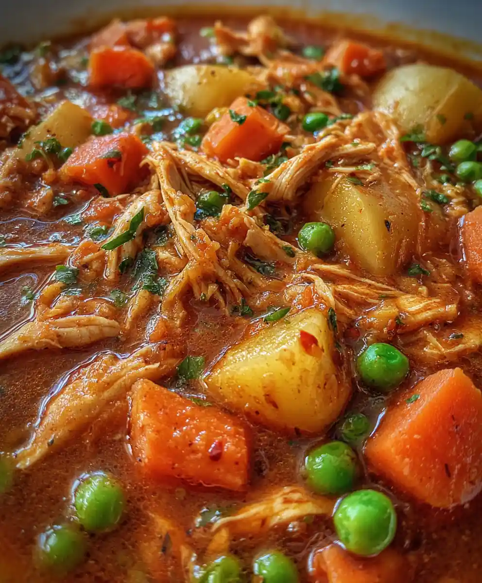 Healthy Crockpot recipe Chicken Stew