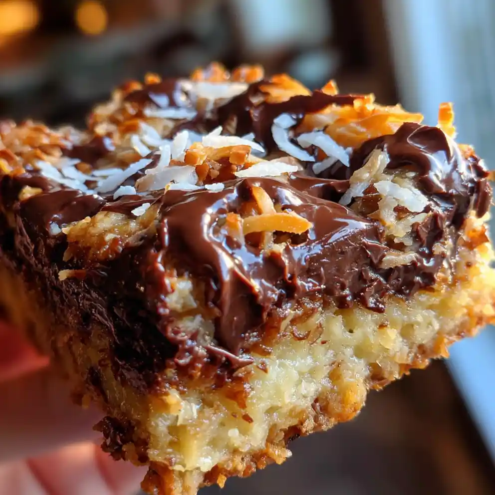 Magic Bars Recipe Coconut Chocolate Squares 6 Magic Bars Recipe Coconut Chocolate Squares