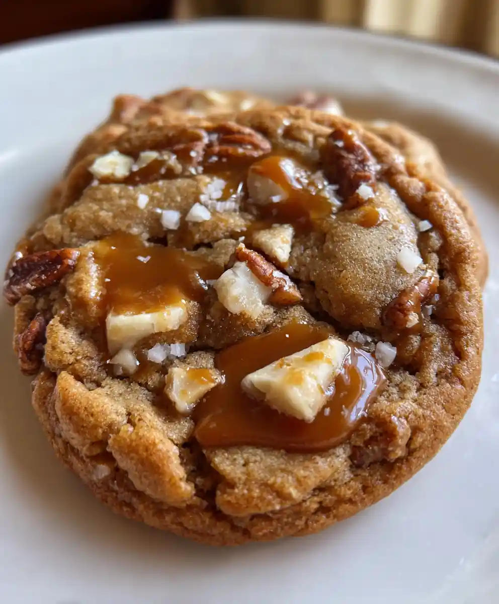 Pecan Pie Cookies Chewy Caramel Nut Bites