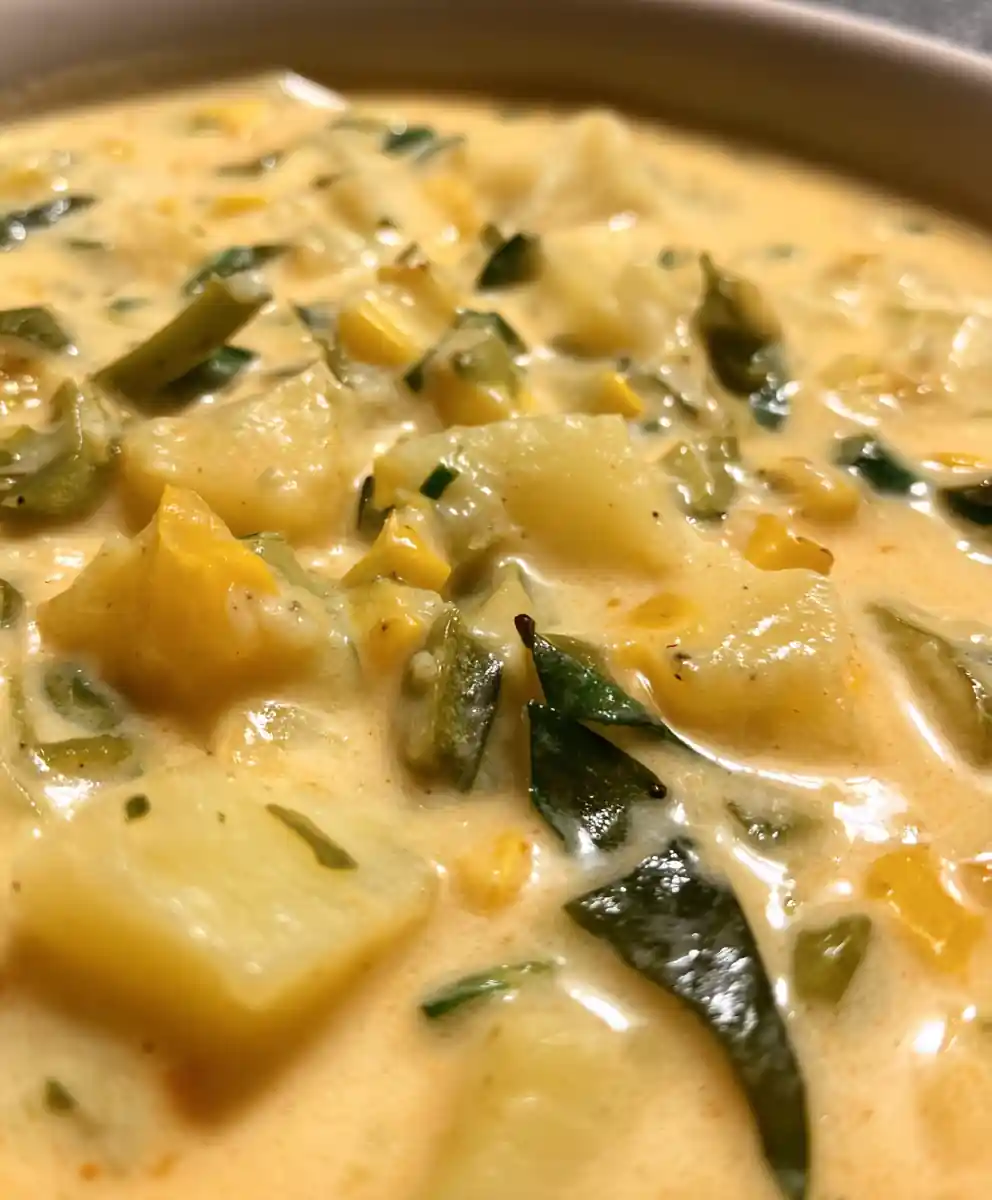 Poblano Pepper recipe Creamy Corn Chowder