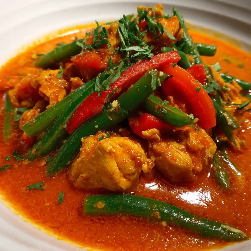 Thai Red Curry Recipe with Coconut Milk