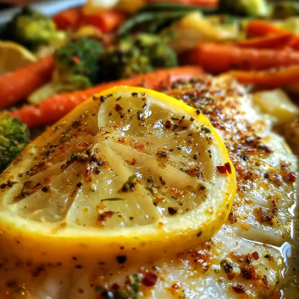 Tilapia Recipe Lemon Pepper Sheet Pan