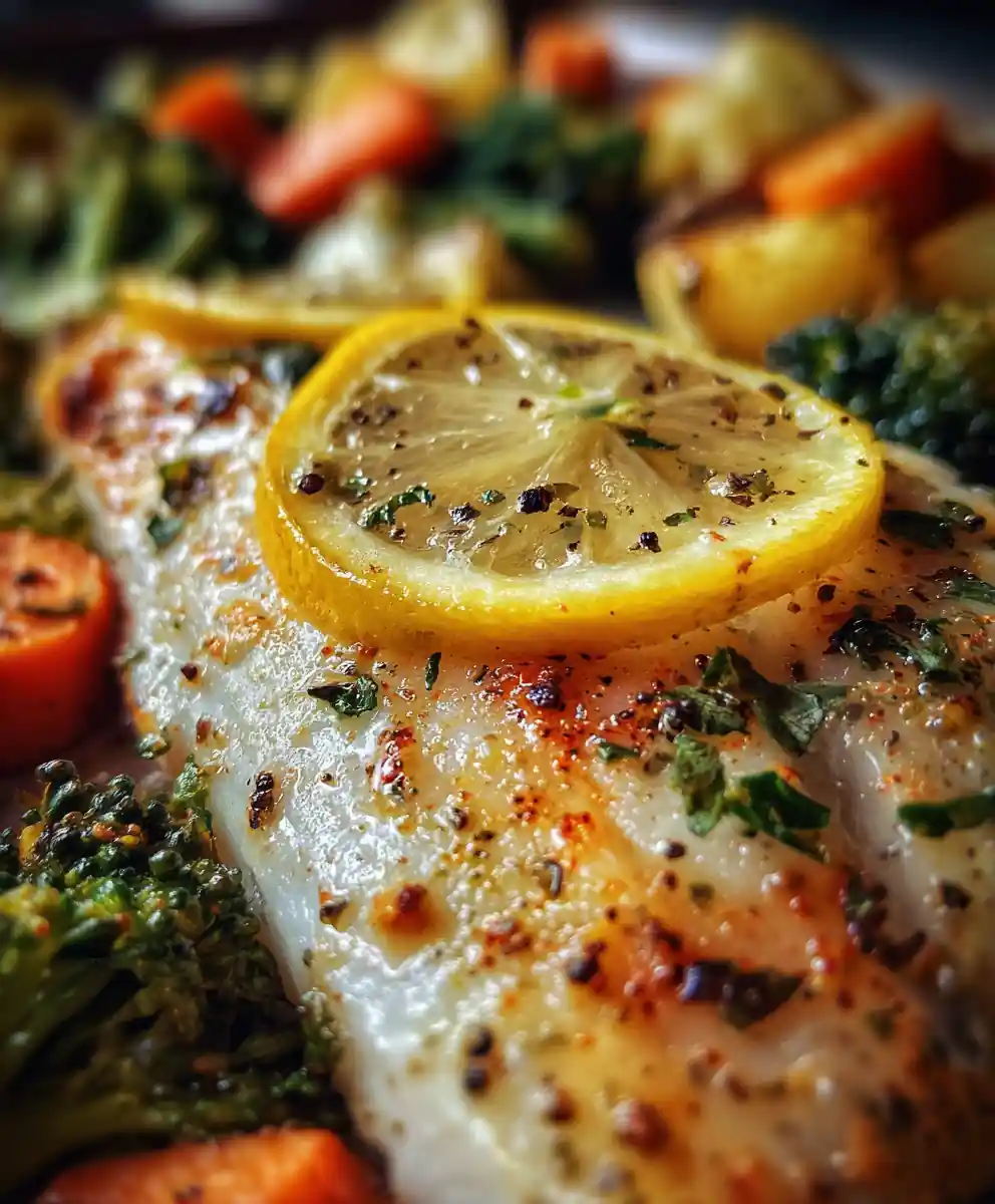 Tilapia Recipe Lemon Pepper Sheet Pan