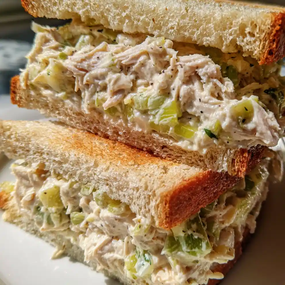 Turkey Salad Recipe Celery Crunch Sandwich