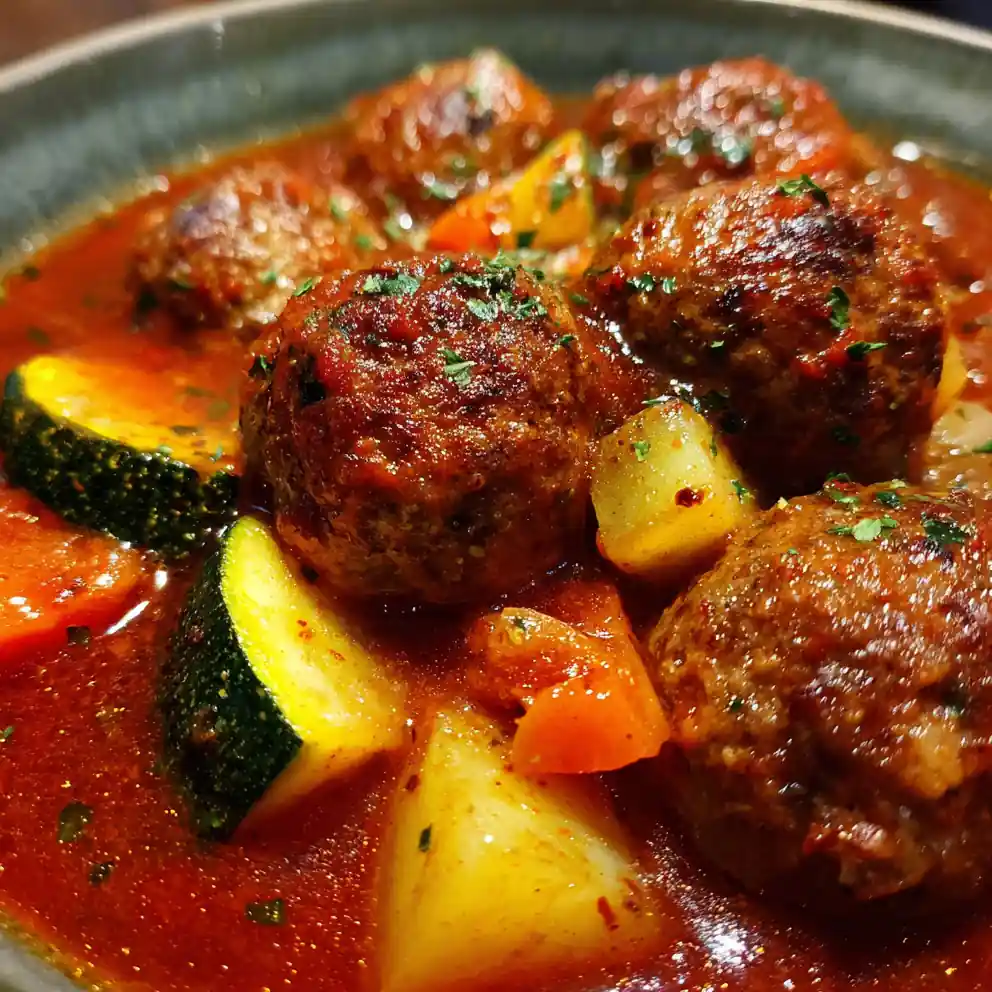 albondigas recipe With Chili-Tomato Ruby