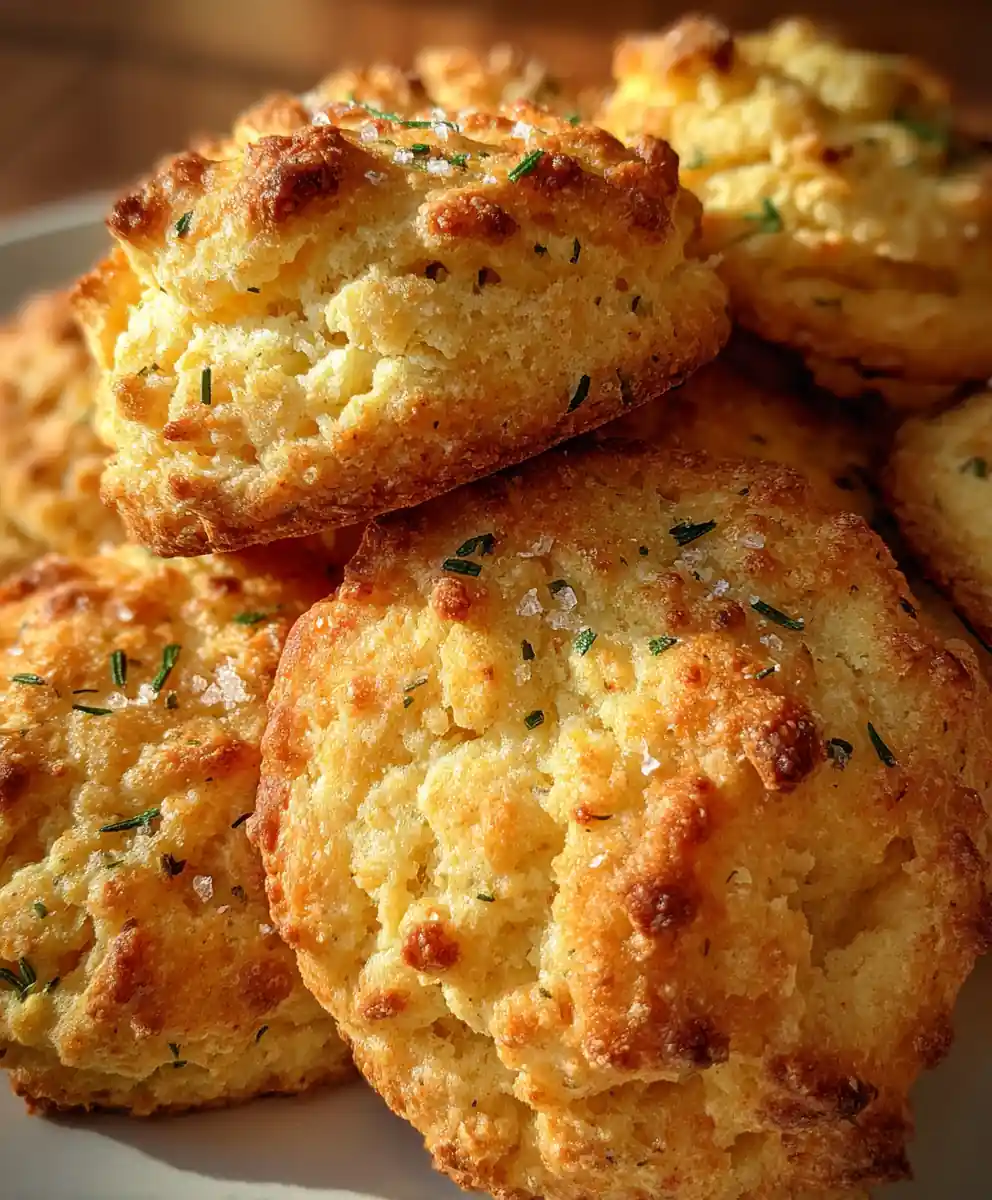 almond flour biscuits recipe With Rosemary Pink Salt