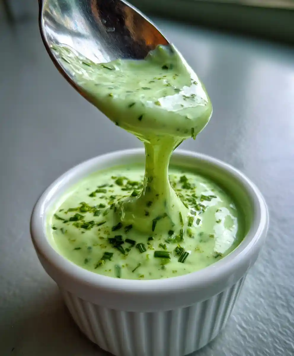 avocado ranch dressing recipe Buttermilk Jade Drizzle