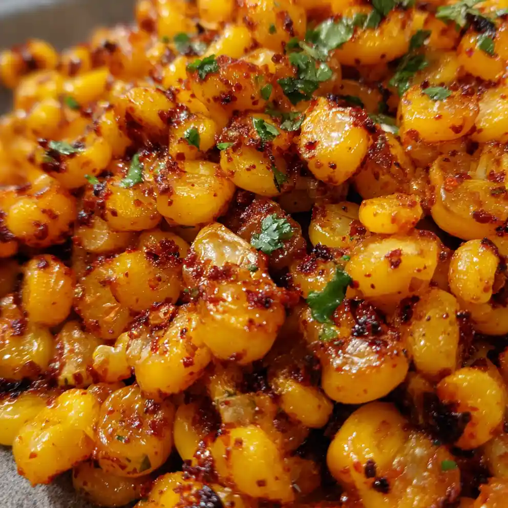 baked corn recipe With Chili Lime Char