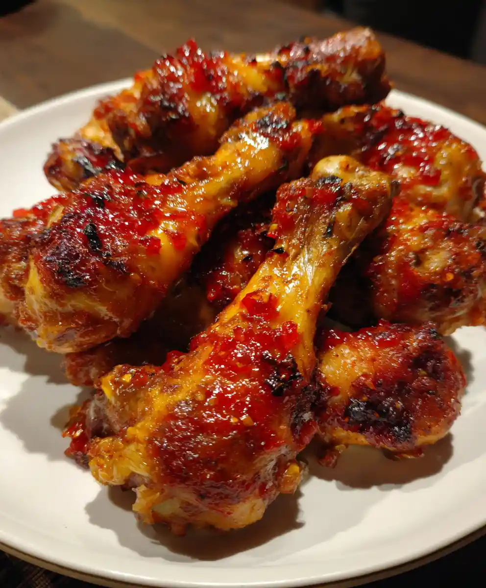 Baked Drumstick Recipe With Chili-Lacquered Skin 7 baked drumstick recipe With Chili-Lacquered Skin