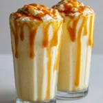 Banana Milkshake Recipe Thick Pour With Caramel Stripe 1761425175.531931