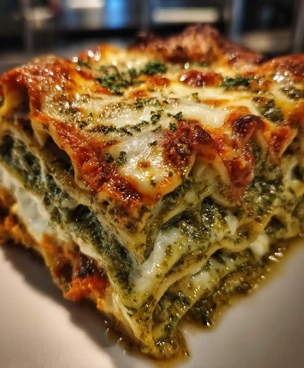 barilla lasagna recipe With Spinach Pesto Layers