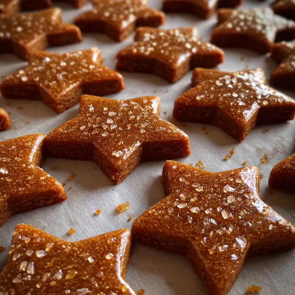best gingerbread cookies recipe Molasses Crackle Stars