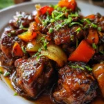 Brown Stew Chicken Recipe With Charred Scotch Bonnet Pepper Glaze 1760288183.3443239